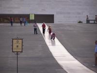 Gläubige auf dem Versammlungsplatz