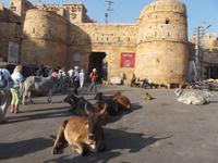 äußeres Eingangstor zur Zitadelle von Jaisalmer