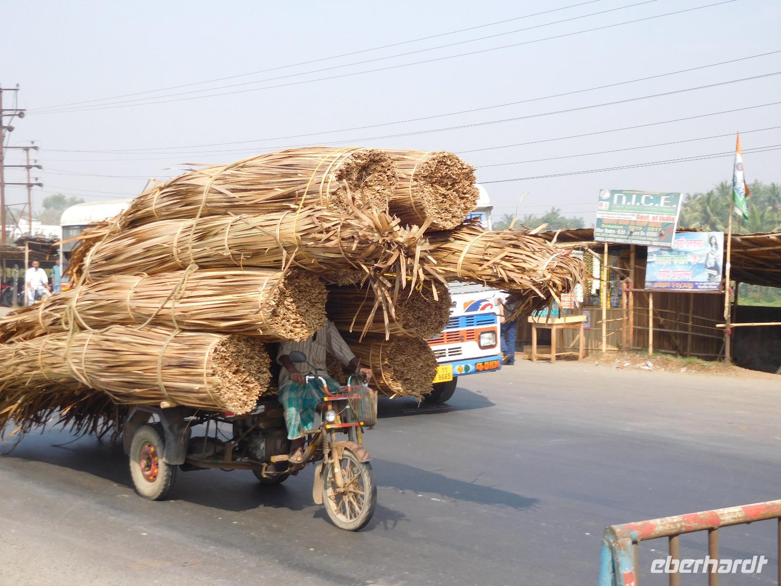 Material für Hausdächer ...
