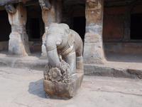 Elefantenskulptur in Udayagiri
