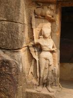 Figur eines Tempelwächters, Höhlenkloster Udayagiri