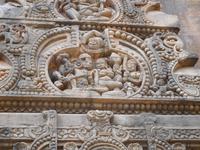 Parasurameswara-Tempel in Bhubaneswar, Schmuck- und Figurenfriese
