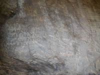 Felsen-Inschrift des 