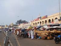 auf dem Weg zum Jagannath-Tempel von Puri