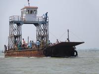 Fähre zu den Inseln im Chilika-See