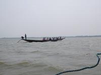 auf dem Chilika-See