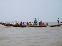 auf dem Chilika-See
