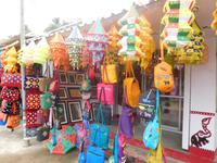 das Dorf Pipili ist für Applikationsnäherei und Patchwork bekannt