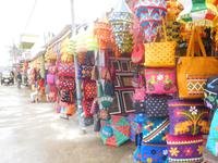 das Dorf Pipili ist für Applikationsnäherei und Patchwork bekannt