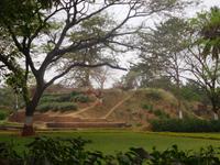 Palasthügel - letzte Überreste des historischen Forts von Cuttack