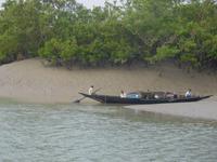 Fischerboot in den Sundarbans