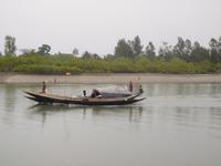 Fischerboot in den Sundarbans