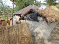 typischer Sundarban-Hof