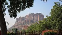 124 Jodhpur - Meherangarh Fort von Ferne