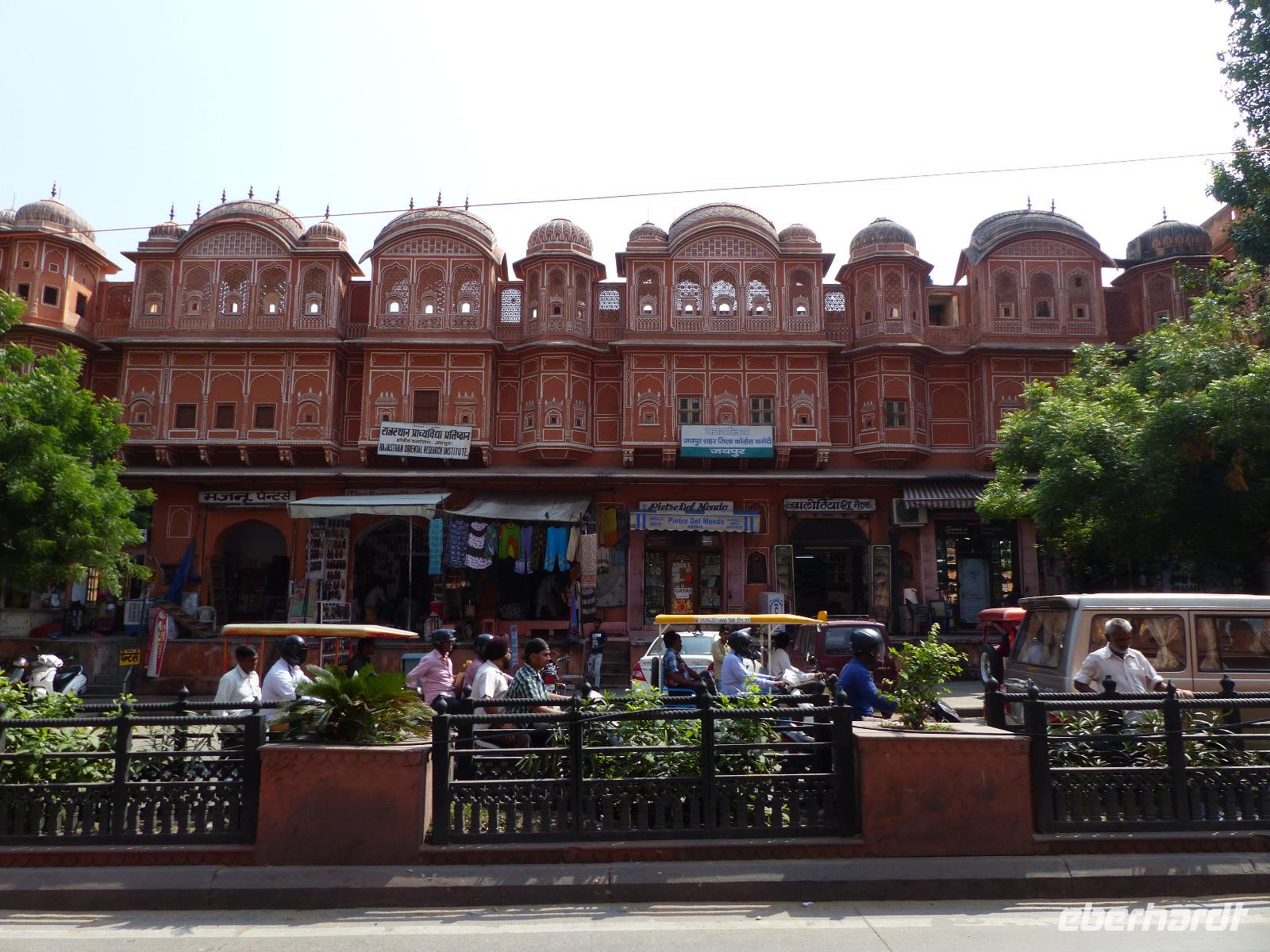 037. Jaipur - Rikscha-Fahrt