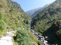 370. Dharamsala - Wanderung zum Wasserfall