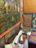 387. Dharamsala - McLeodganj - Thangka Workshop