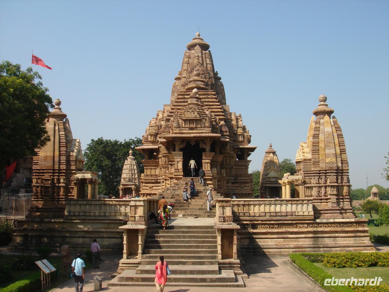 Tempelanlage in Khajuraho