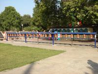 Buddhistische Gebetsmühlen