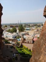 Blick auf Badami