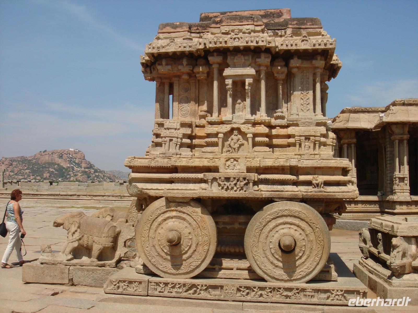 Steinwagen in Hampi