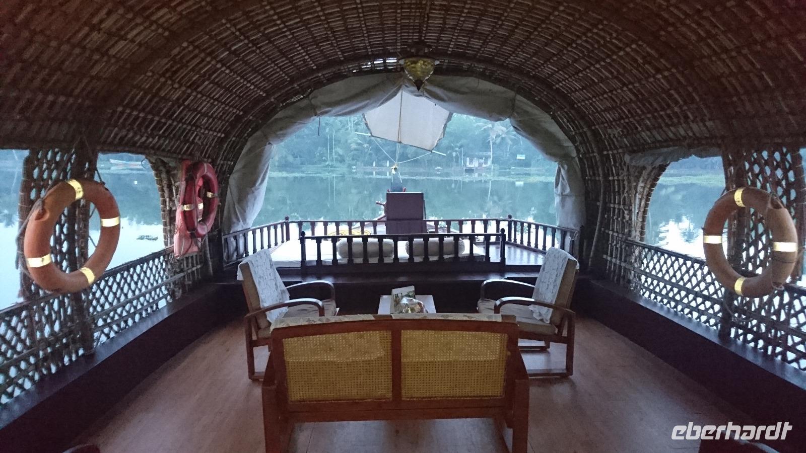 Auf dem hausboot lässt es sich leben!