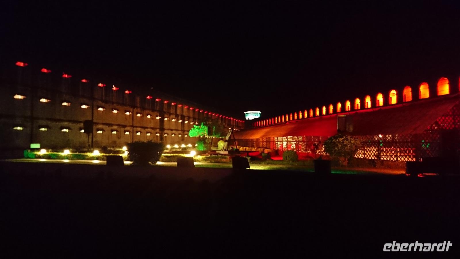 Light & Sound Show im Gefängnis Port Blair