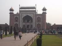Eingangsgebäude zum Taj Mahal