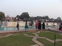 im Garten des Taj Mahal