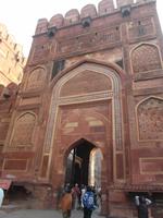 Tor zum Roten Fort in Agra