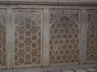 filigran durchbrochene Marmorfenster, Rotes Fort, Agra