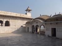 Pavillion und Schlafpalast, Rotes Fort, Agra