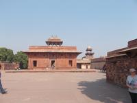 Detail am Palast von Fatehpur Sikri