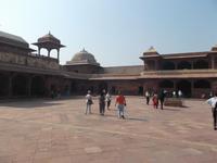 im Frauenpalast von Fatehpur Sikri