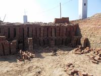 Ziegelei auf dem Weg von Jaipur nach Udaipur