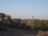 Blick auf die Zitadelle von Chittaurgarh