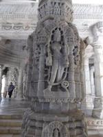 Jain-Tempel von Ranakpur, Details im Inneren