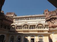 Palastdetail Meherangarh Fort