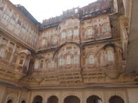 Palastdetail Meherangarh Fort