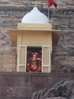 Ganesha-Schrein am Eingang des Meherangarh-Forts