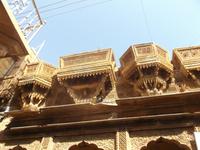 Havelis in der Neustadt von Jaisalmer