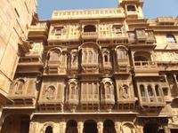 Havelis in der Neustadt von Jaisalmer