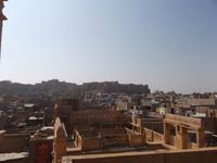 Blick zur Altstadt-Zitadelle von Jaisalmer