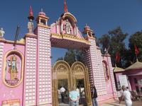 Hanuman-Tempel südindischer Prägung im Shekawati-Gebiet