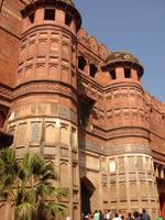 Eingangsbereich des Rote Fort in Agra