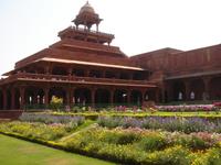 Gartenanlage in Fatehpur Sikri