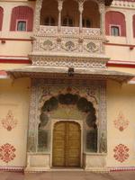Pfauentor im Stadtpalast in Jaipur