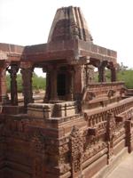 Tempelstadt Osian - offen gelassener Tempel