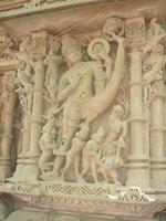 Reliefarbeit im Sachia-Mata-Tempel in Osian