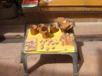 Aus Fosilien Gemachtes in Jaisalmer